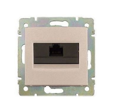Розетка 1xRJ45 Cat.5 Legrand VALENA, слоновая кость