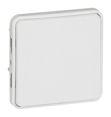 Переключатель 1-клавишный Legrand PLEXO 55, скрытый монтаж, белый