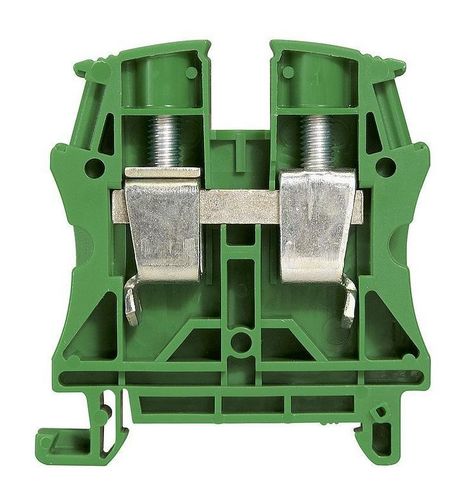 Клемма для заземления с винтовым зажимом Legrand Viking 3 35 мм², зеленый, 037199