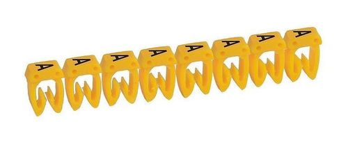 Маркер CAB 3 - для кабеля 4-6 мм² - заглавная буква A