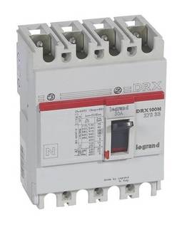 Силовой автомат DRX, 20кА, 4P, 30А