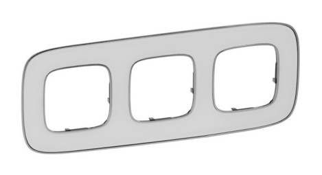 Рамка 3 поста VALENA ALLURE, зеркало