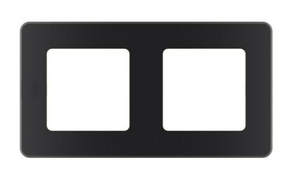 Рамка 2 поста INSPIRIA, антрацит, 673943